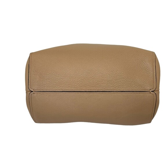 COACH Charlie Bucket Bag Sand Taupe Beige Everyday Classic Gold Hardware ($350) - Picture 6 of 14